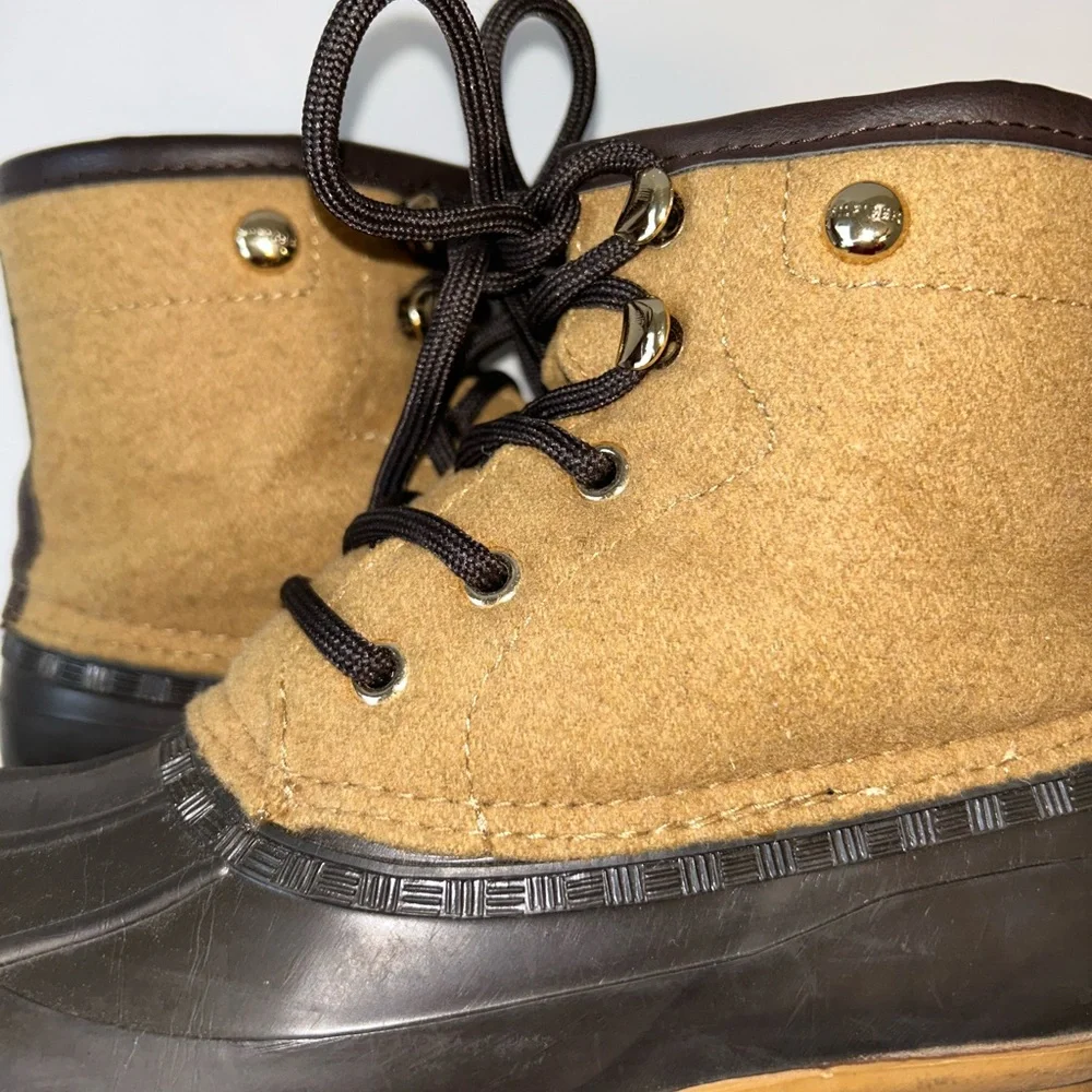 Tommy Hilfiger “Roan” women’s duck‎ boots, waterproof, rubber/felt upper- sz 6